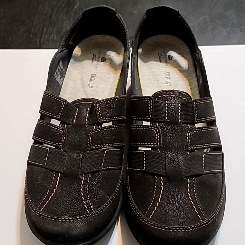 Clarks “Sillian Stork” slip on fisherman’s sandal